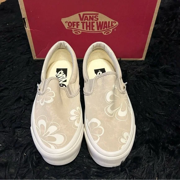 VANS MTE Slip-On Reissue 98 Floral Stain Vintage slip on shoes sneakers sz 8 new - Picture 2 of 7